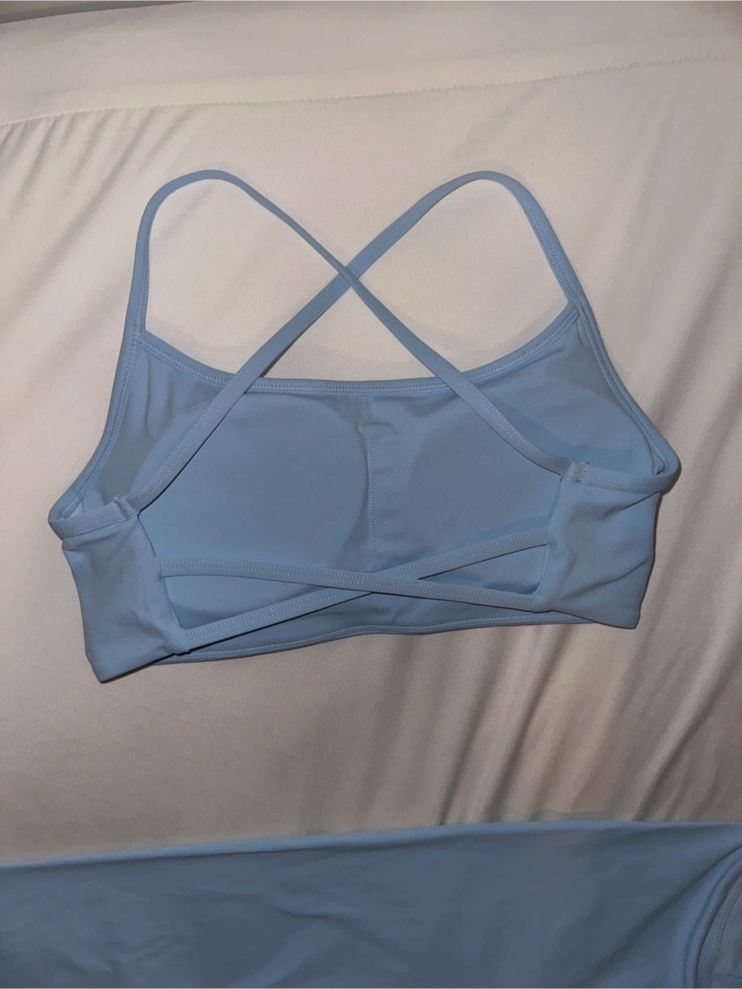 Sky Blue Sports Bra and Leggings Set - photo 2