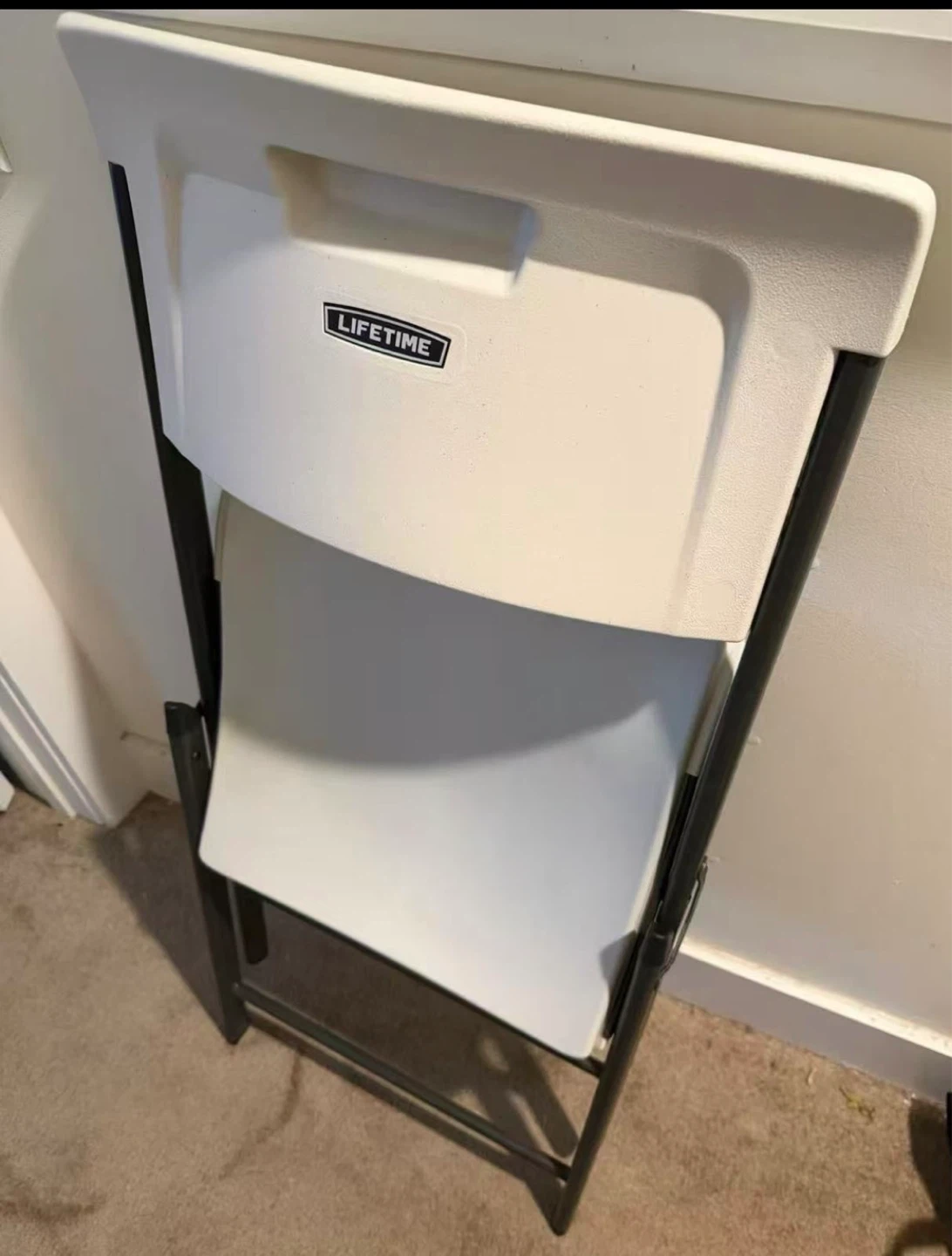 Lifetime Folding Chair - White - photo 2