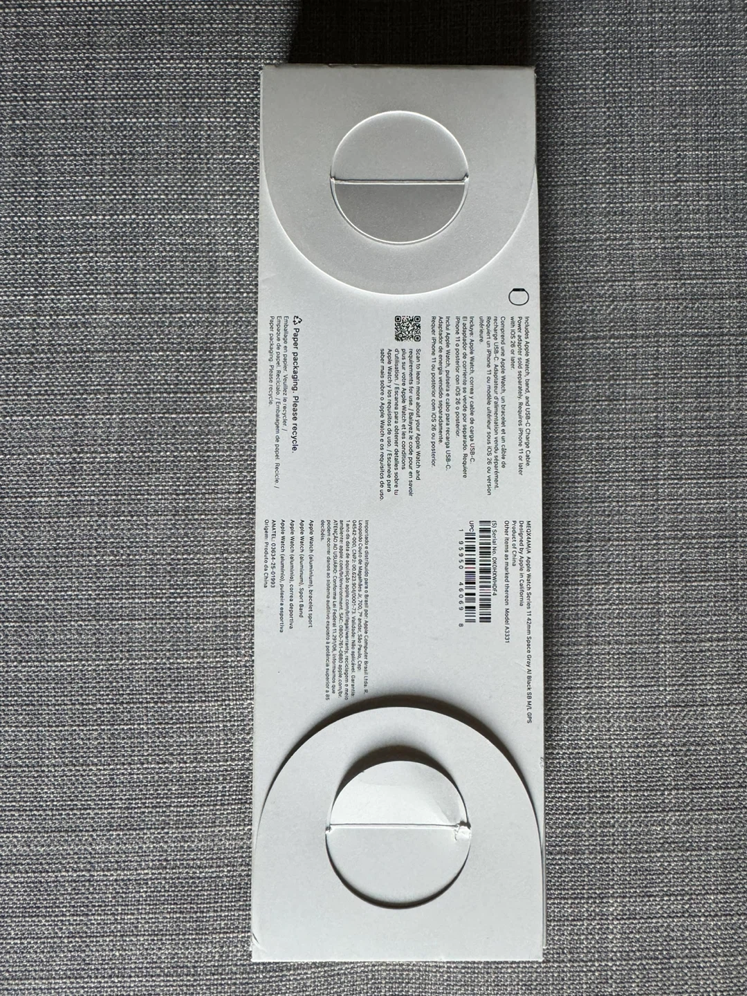 Apple Watch Series 11 42mm Space Gray - photo 2
