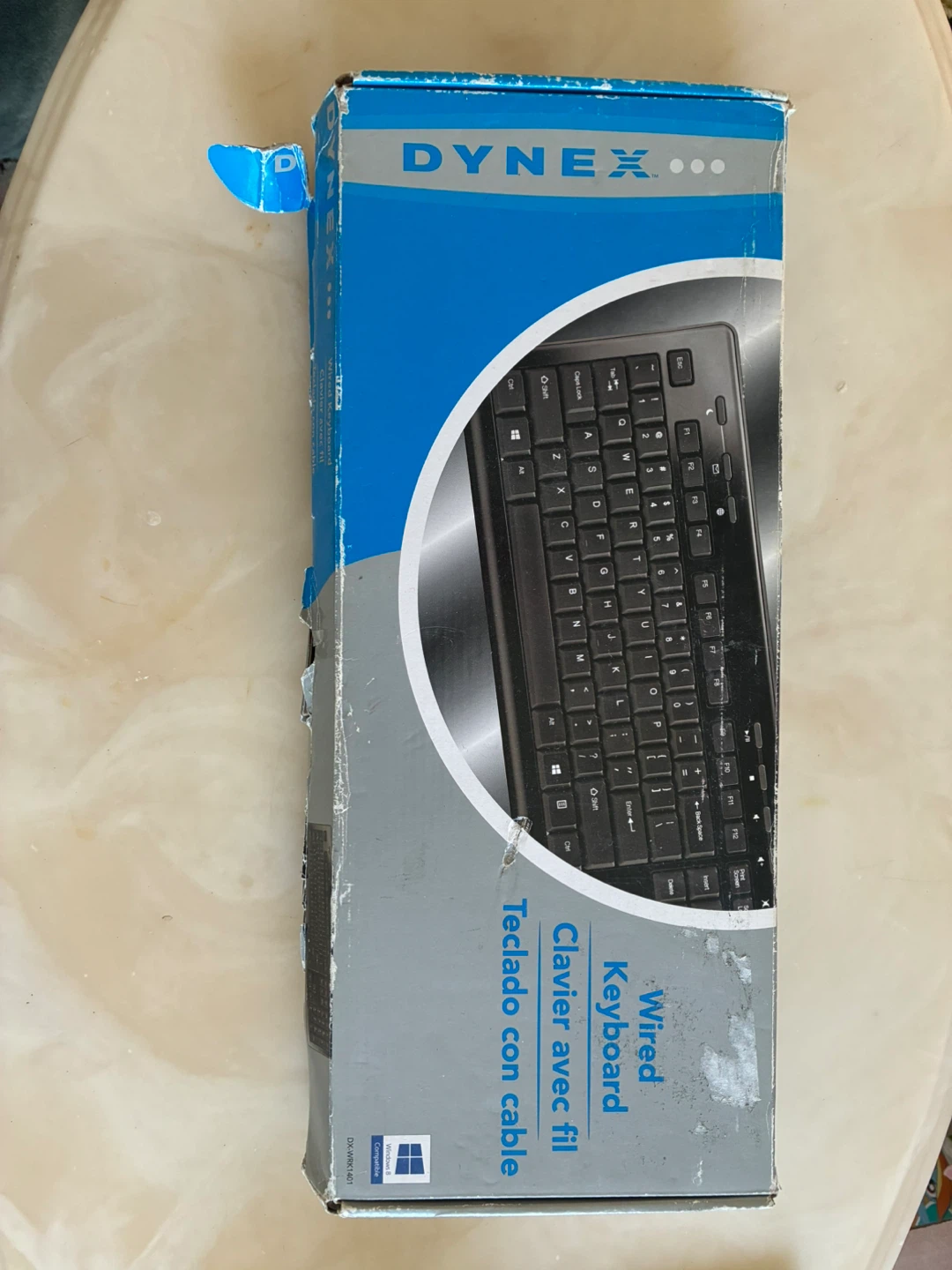 DYNEX wired computer keyboard model DX-WRK 1401