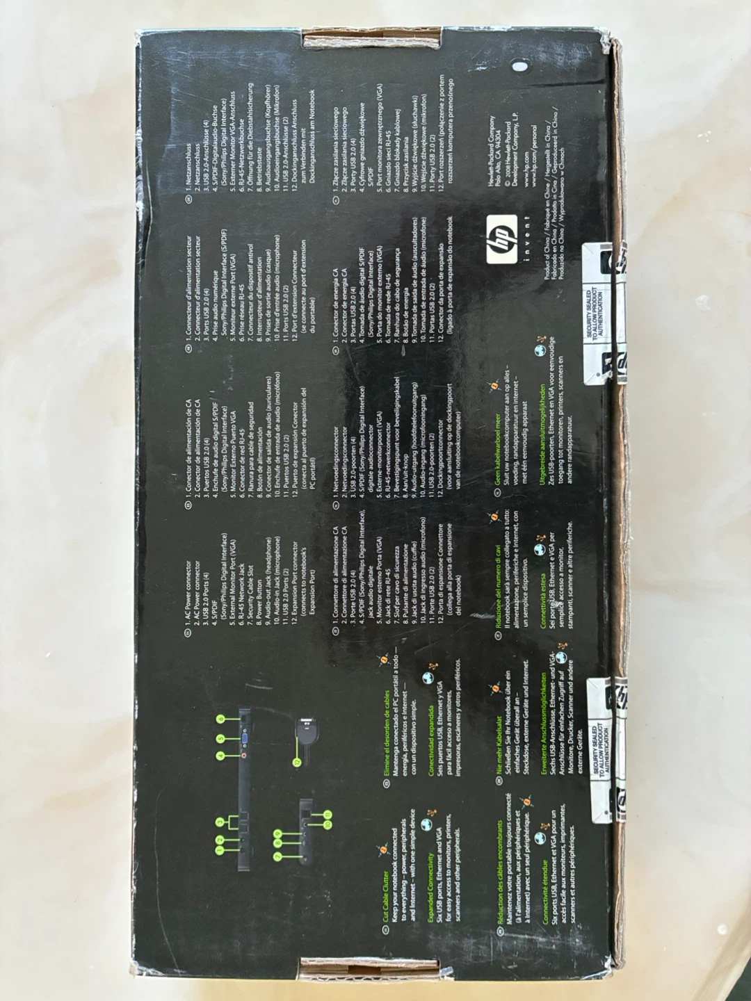 HP Notebook quickdock laptop  docking stations 6 USB Ports black - photo 3
