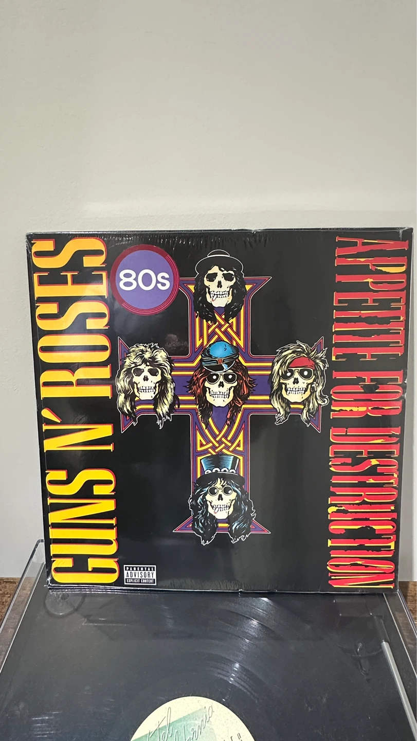 Guns N' Roses Appetite for Destruction Vinyl Record
