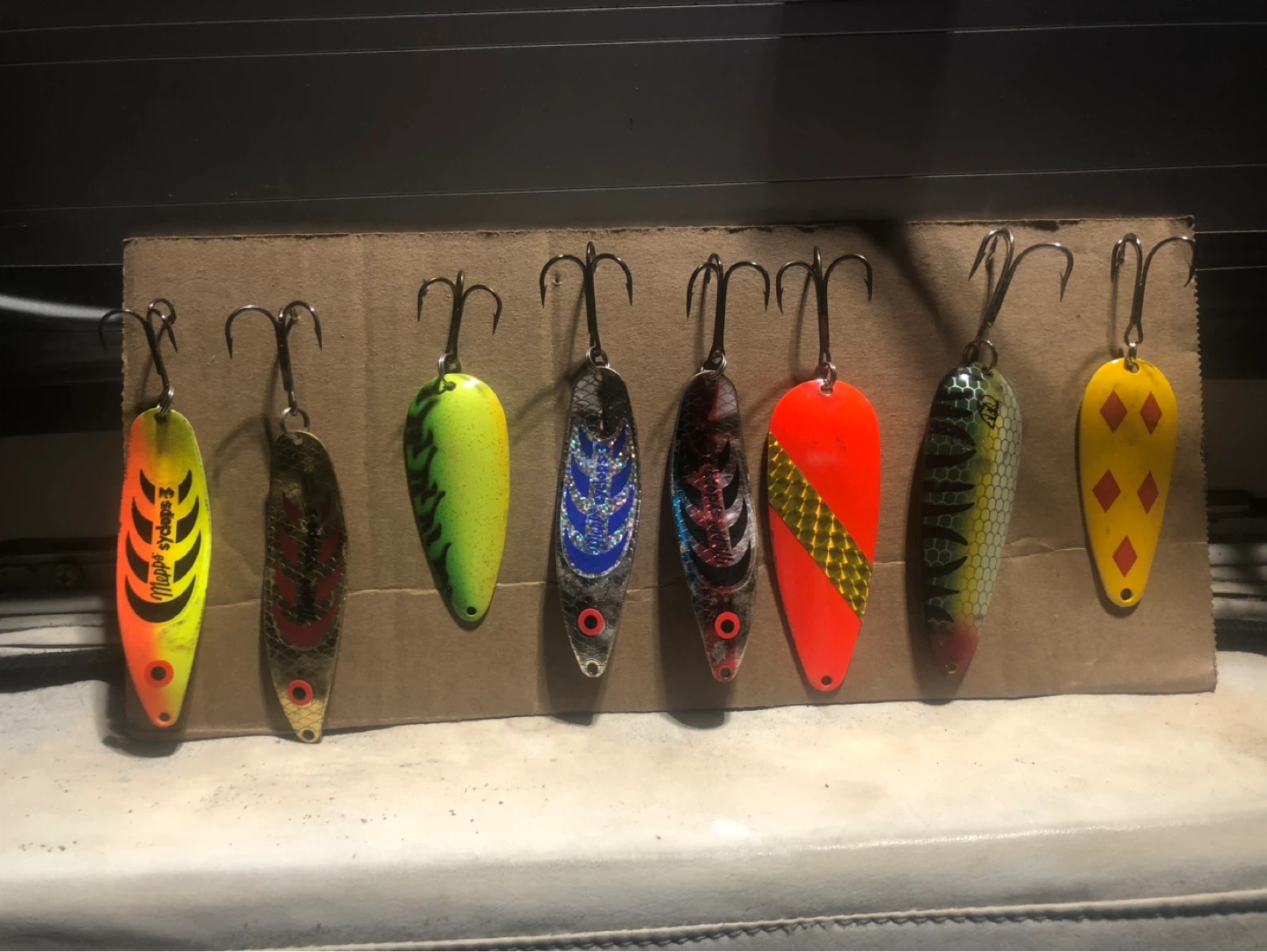 Lot of 8 Fishing Lures