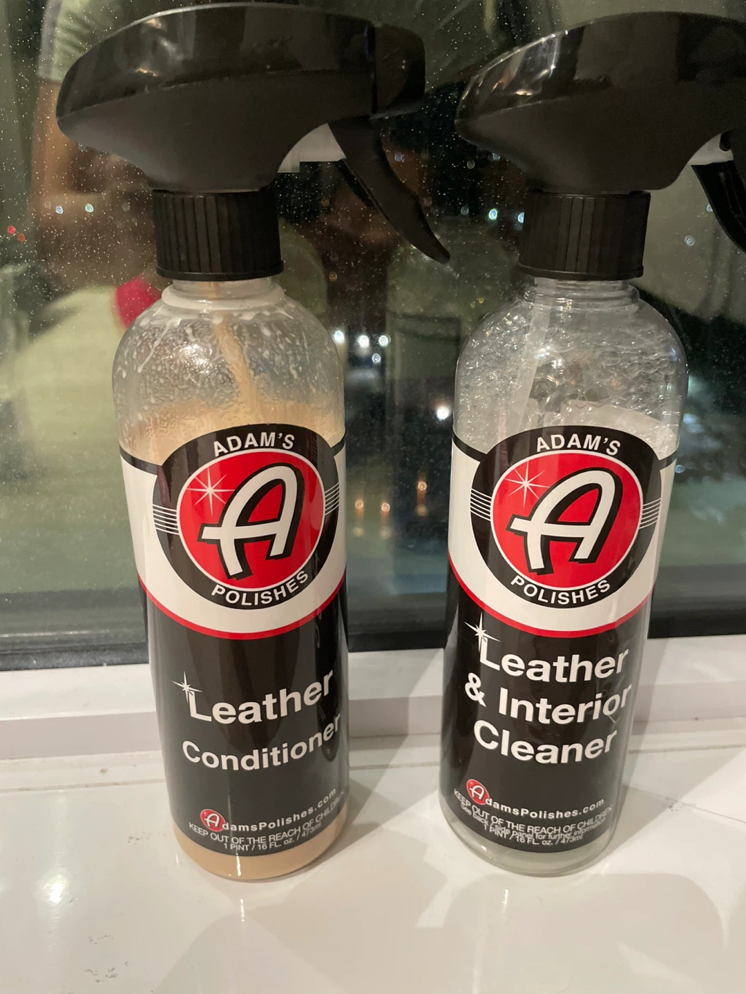 Adam's Polishes Leather Conditioner & Interior Cleaner Set
