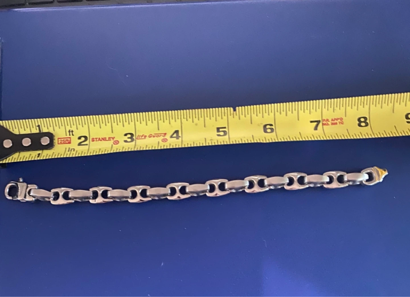 Silver Tone Link Bracelet