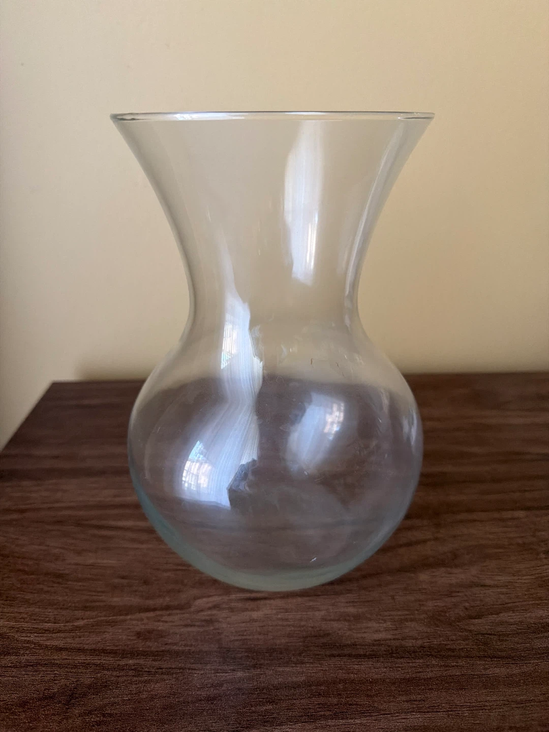 Clear Glass Vase