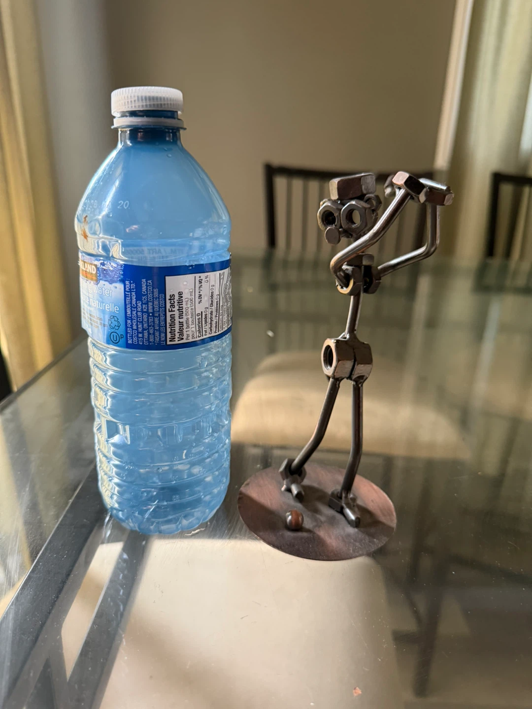 Metal Nut and Bolt Golfer Figurine - photo 4