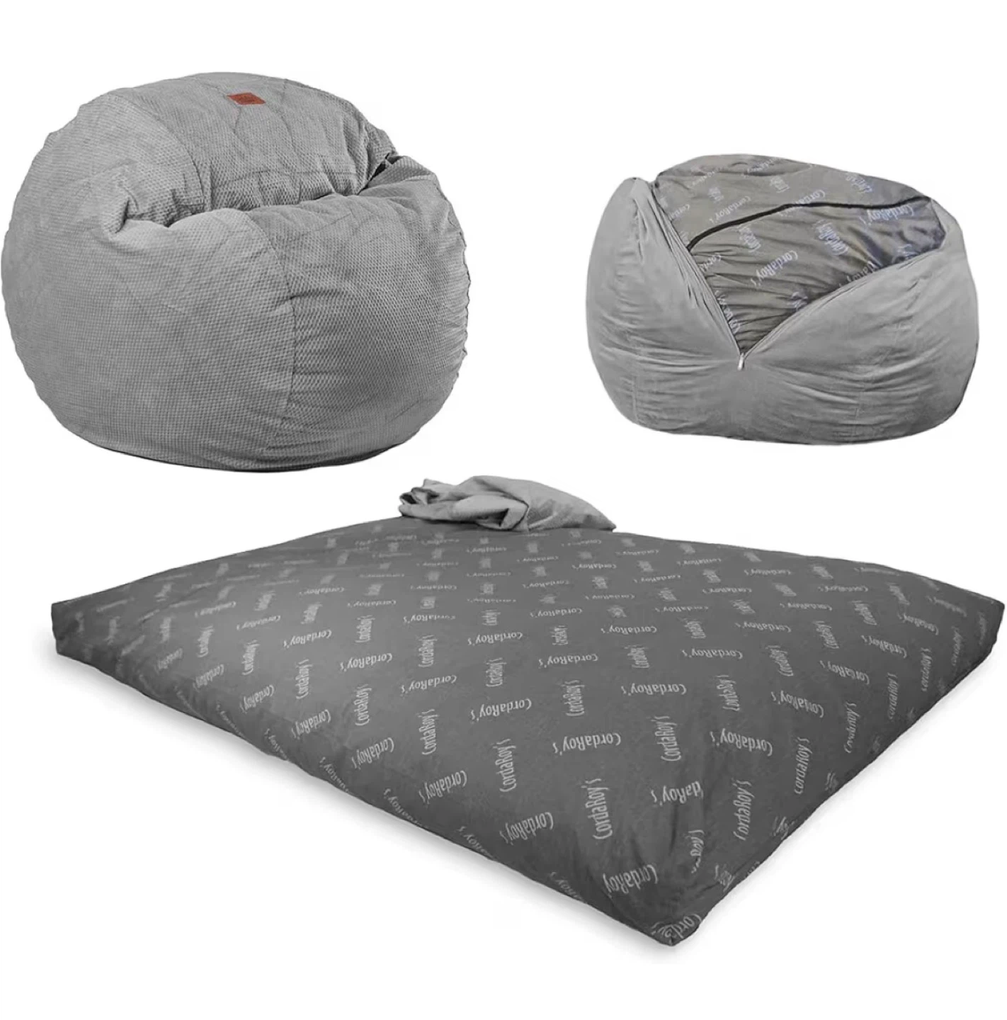 CordaRoy Convertible Bean Bag – Full Size - photo 3