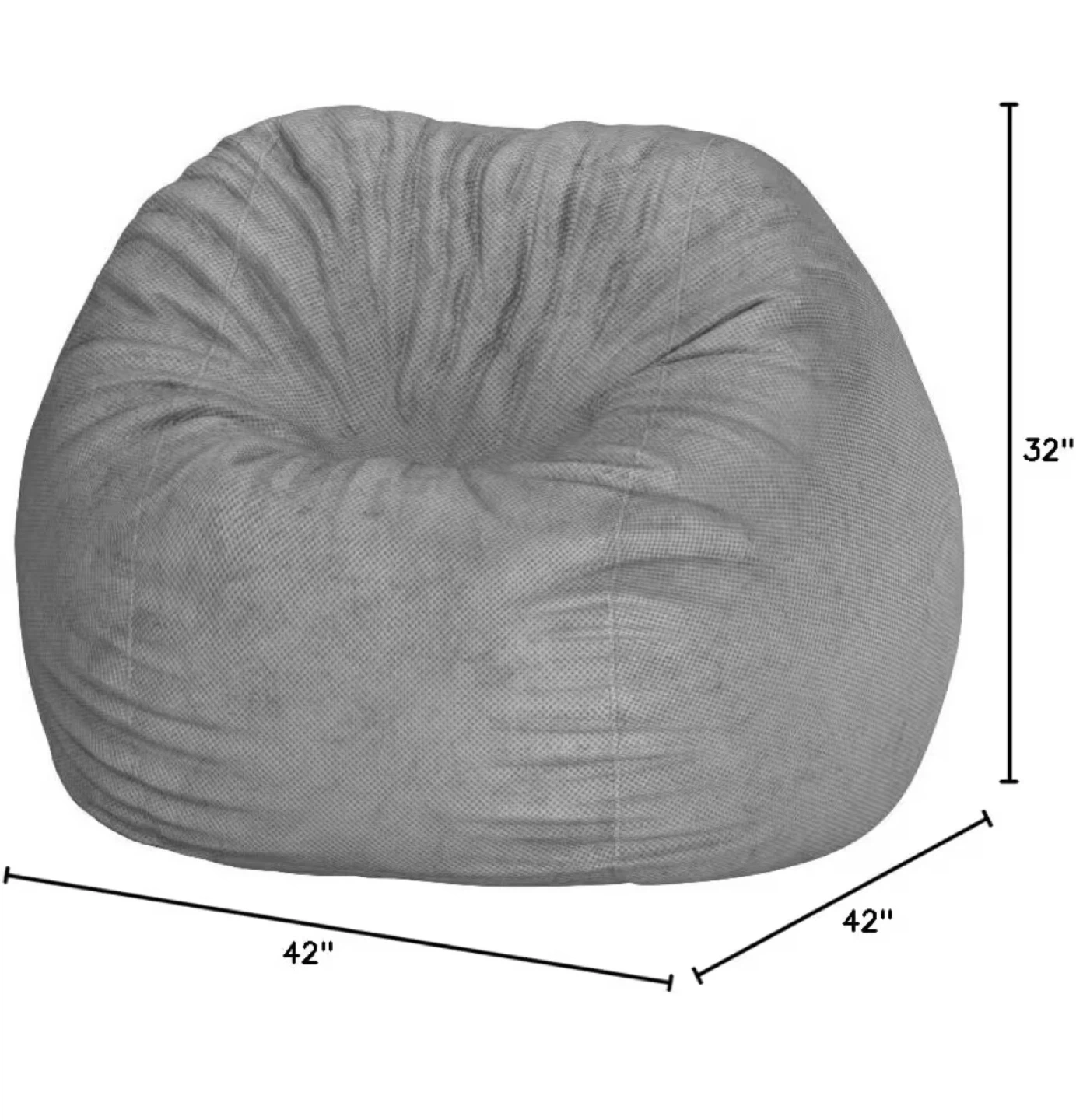 CordaRoy Convertible Bean Bag – Full Size - photo 4