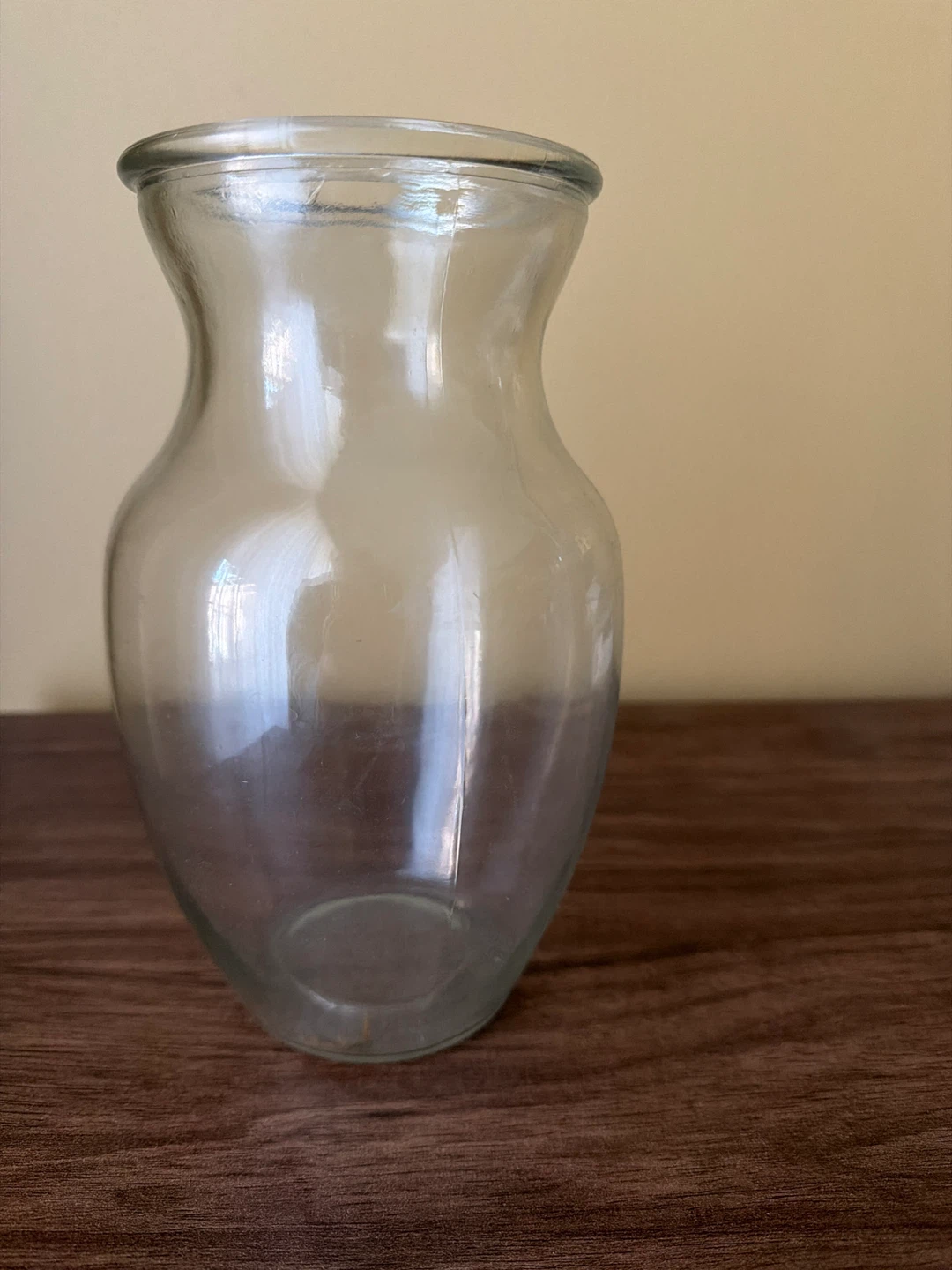 Clear Glass Bud Vase