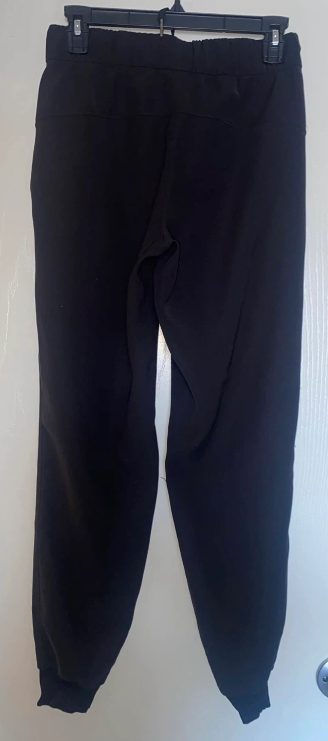 Black and Blue Lululemon Jogger Pants with Drawstring - photo 2