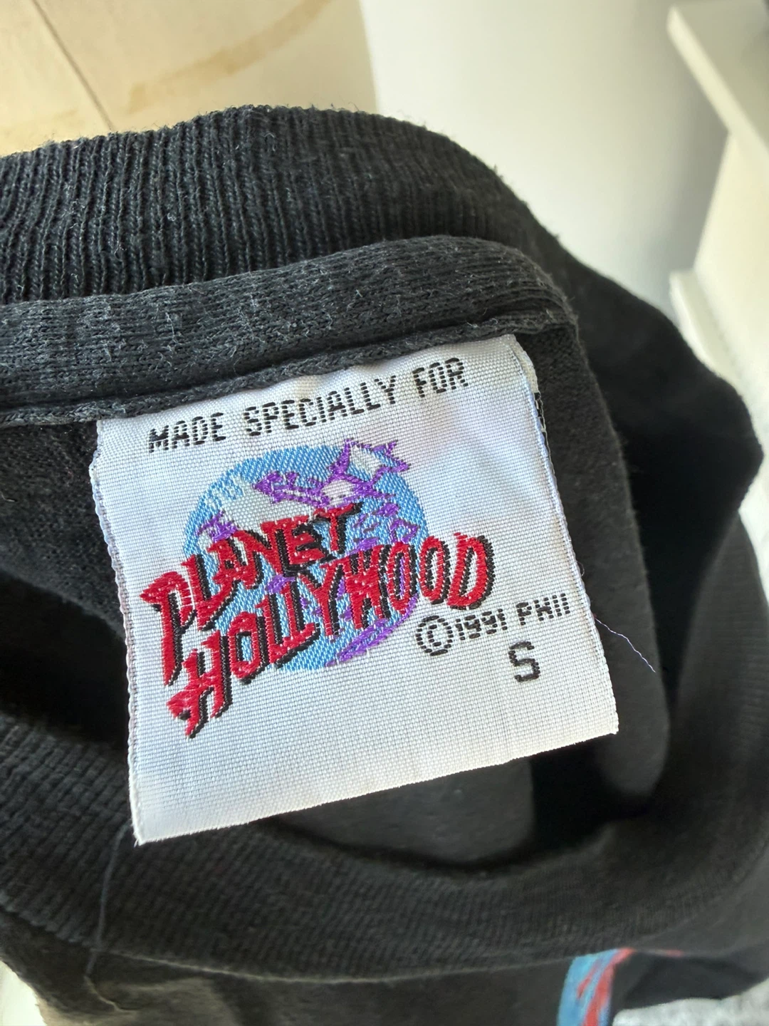Vintage Planet Hollywood Singapore T-Shirt size small - photo 4