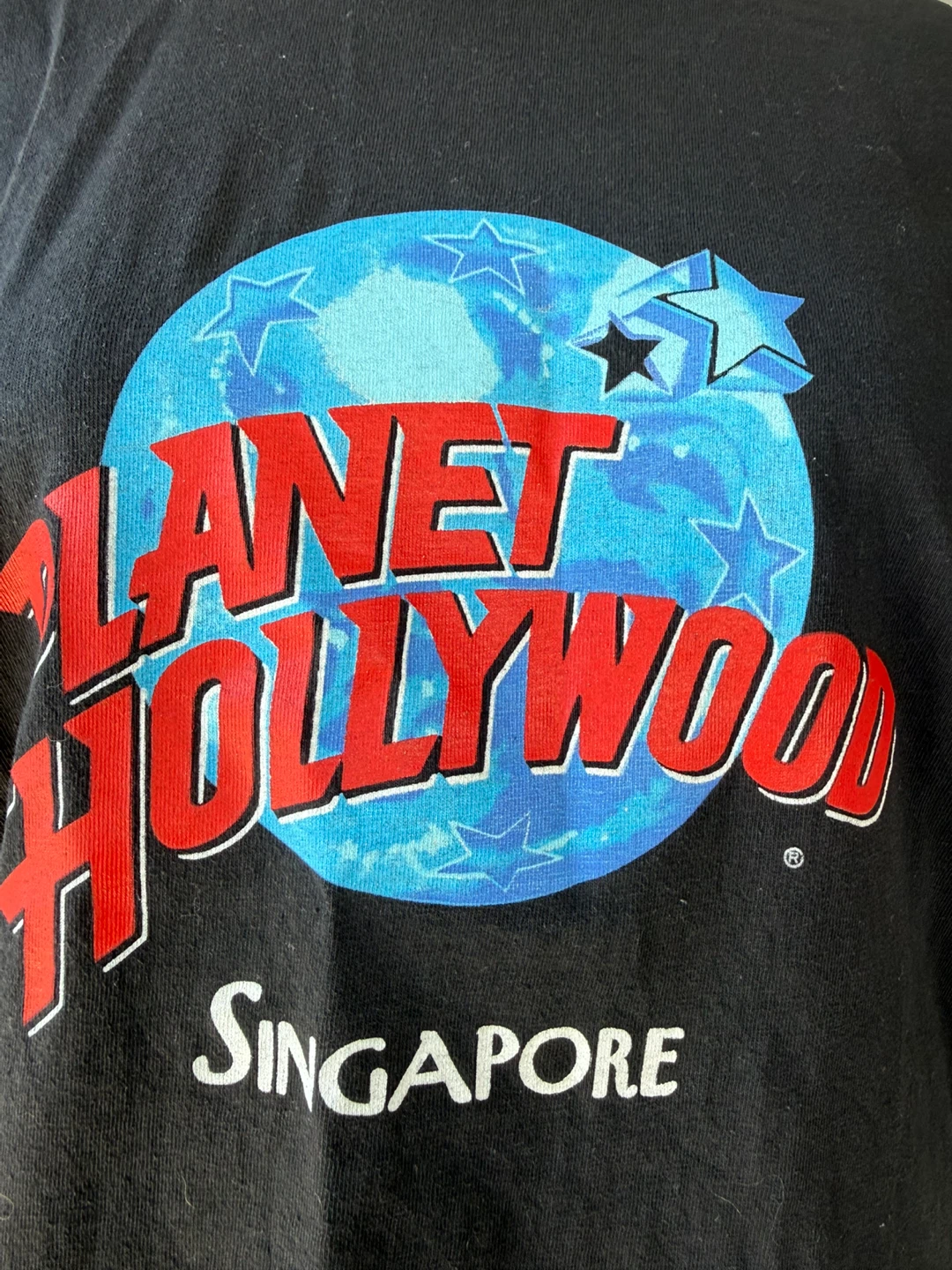 Vintage Planet Hollywood Singapore T-Shirt size small - photo 2
