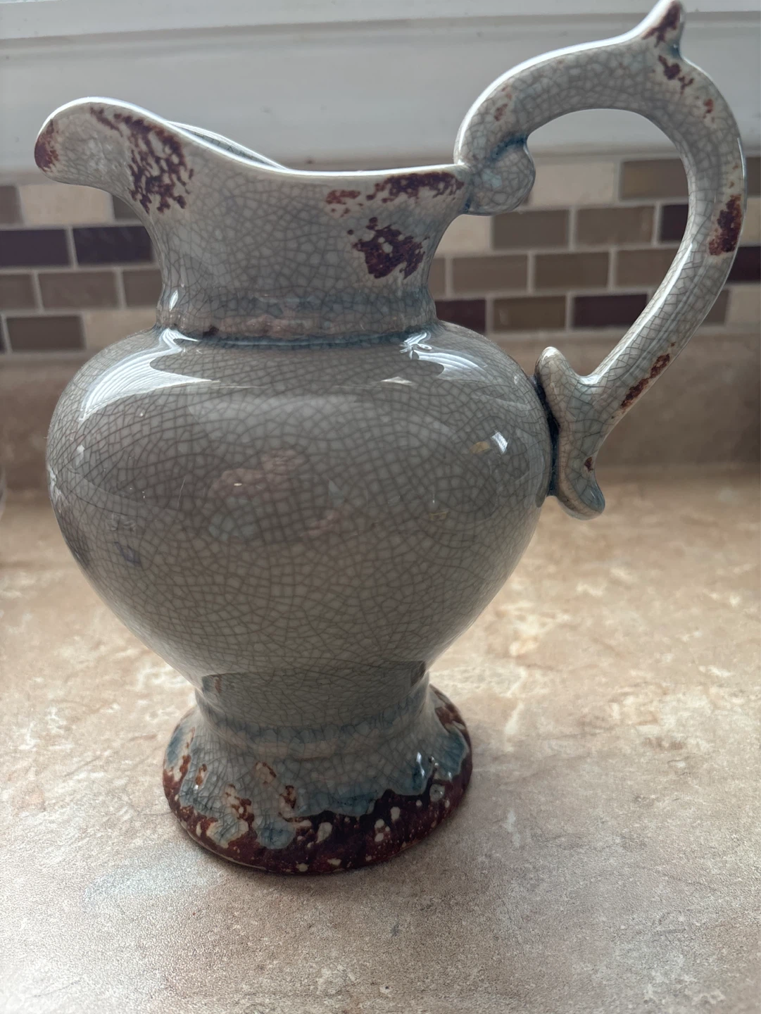 Decorative Ceramic Pitcher Vase - photo 3