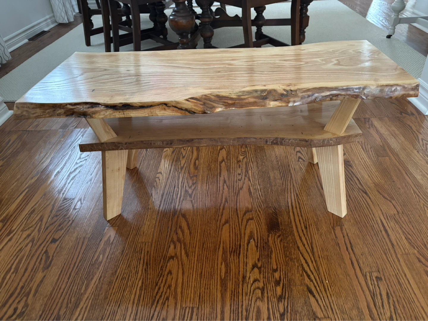Live Edge Wood Coffee Table - photo 4