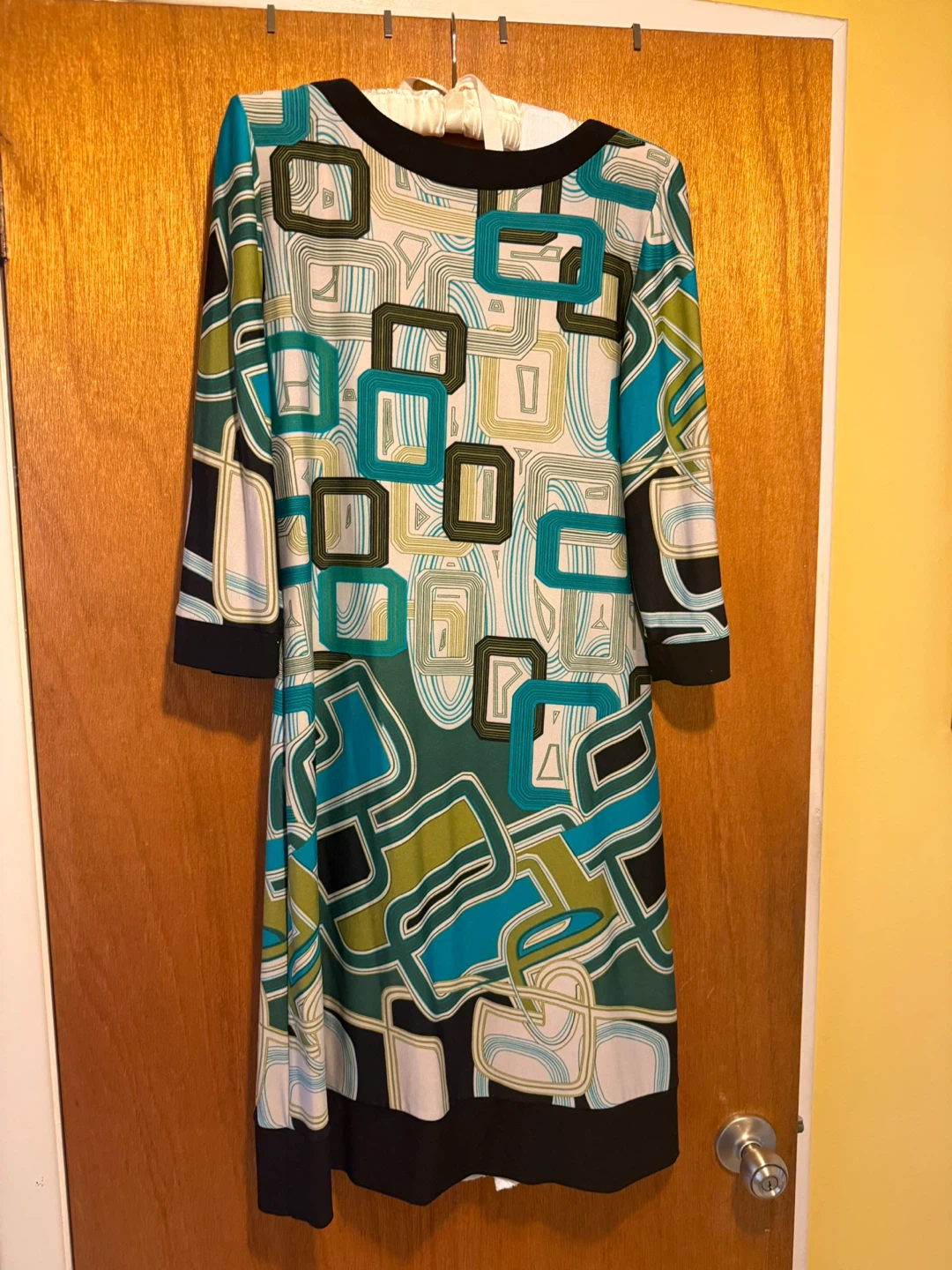 Karin Stevens Women's Geometric Print Dress