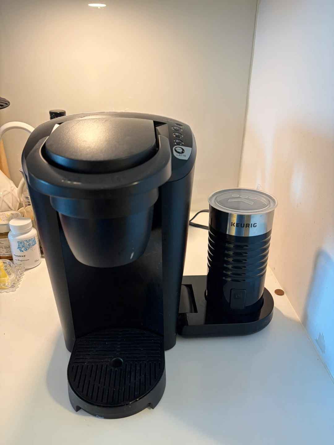 Keurig Coffee Maker + Milk Frother