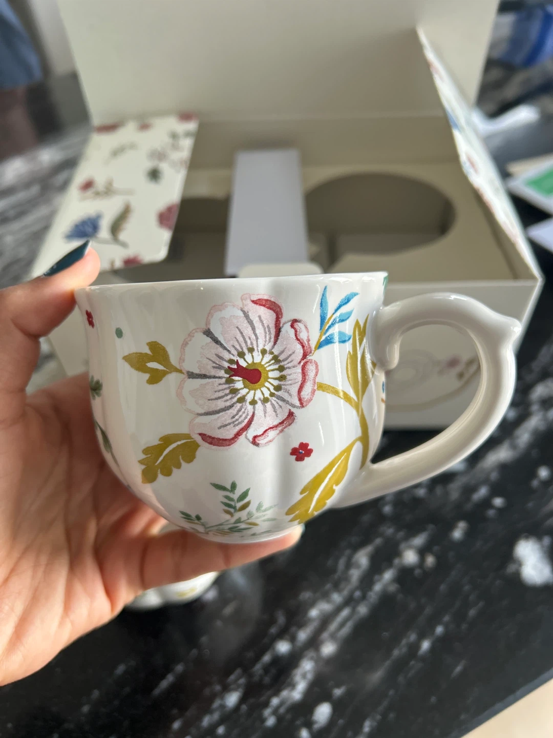 Indigo Tea Cups Set of 2 - photo 3