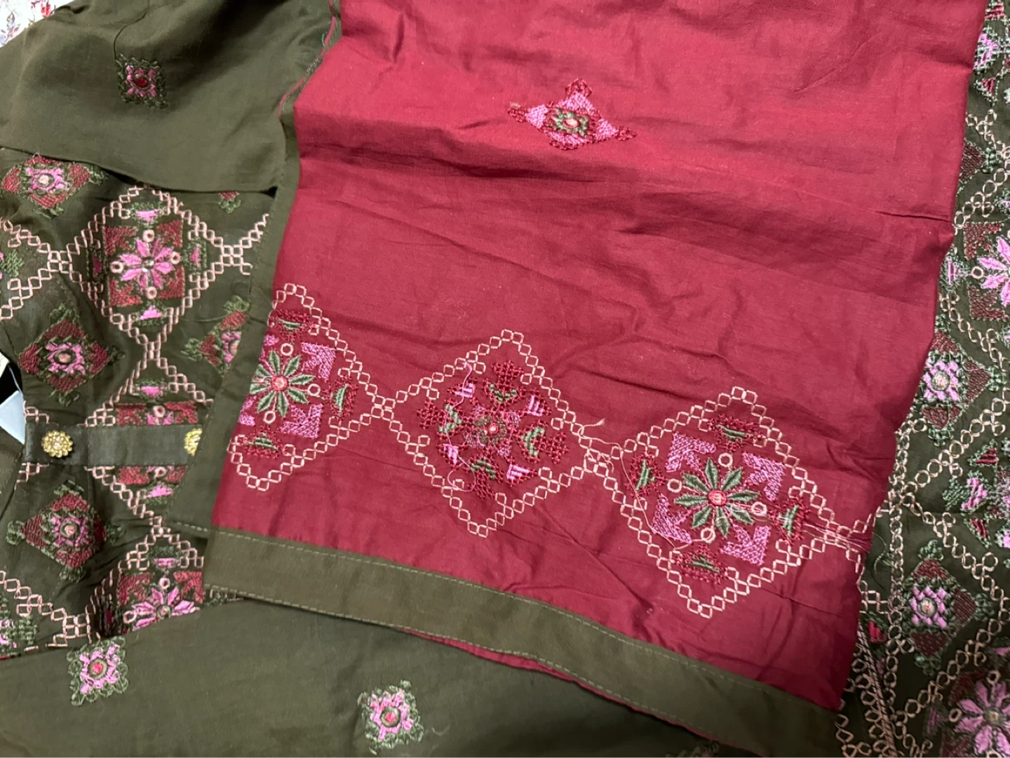 Embroidered Kurti Top - photo 3