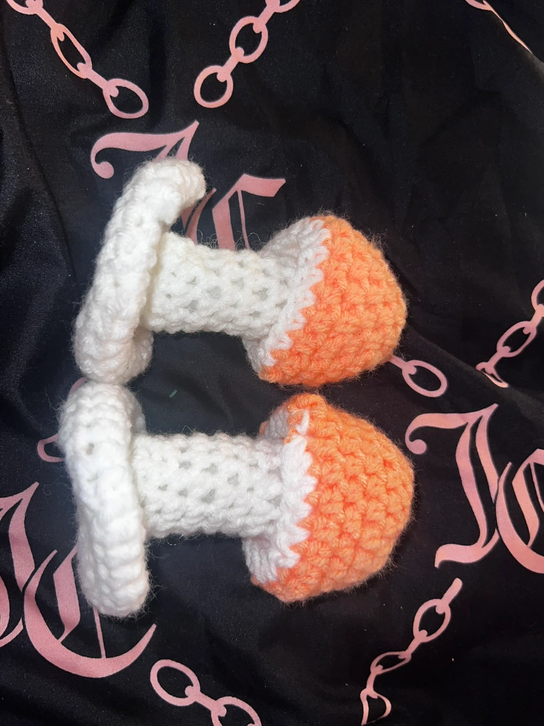 Crocheted Mushroom Figurines - Assorted Colors - photo 5