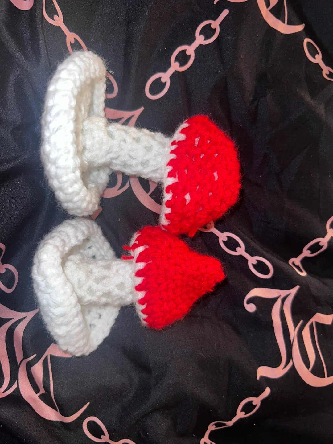 Crocheted Mushroom Figurines - Assorted Colors - photo 2