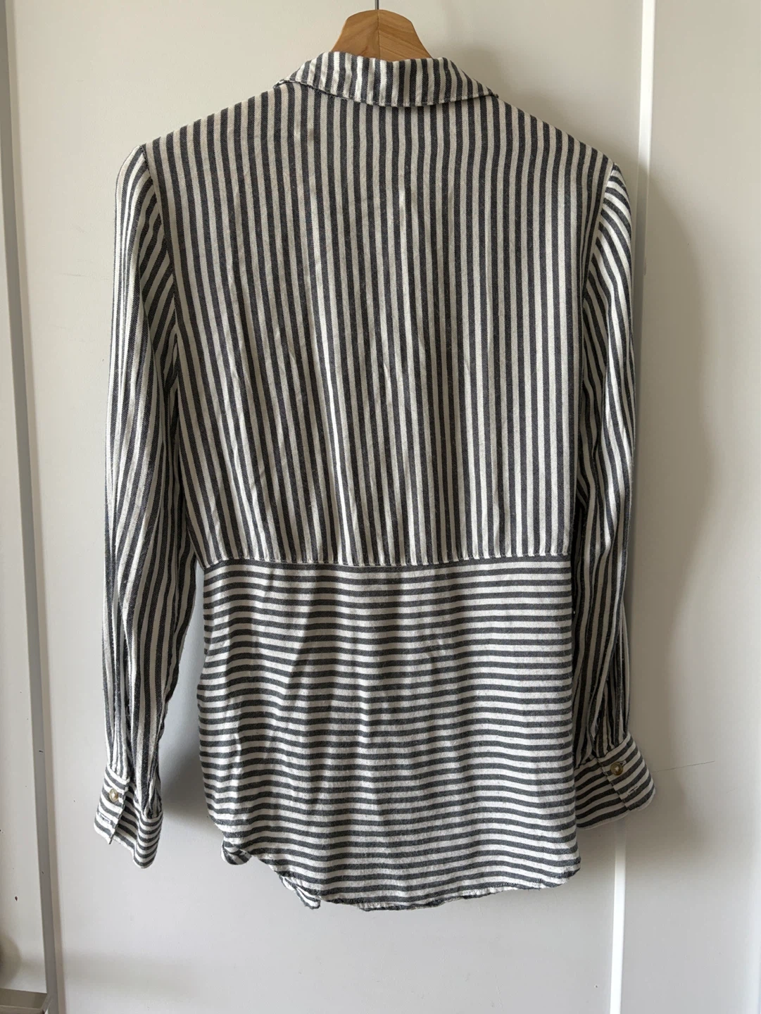 George Striped Tie-Front Blouse - photo 3