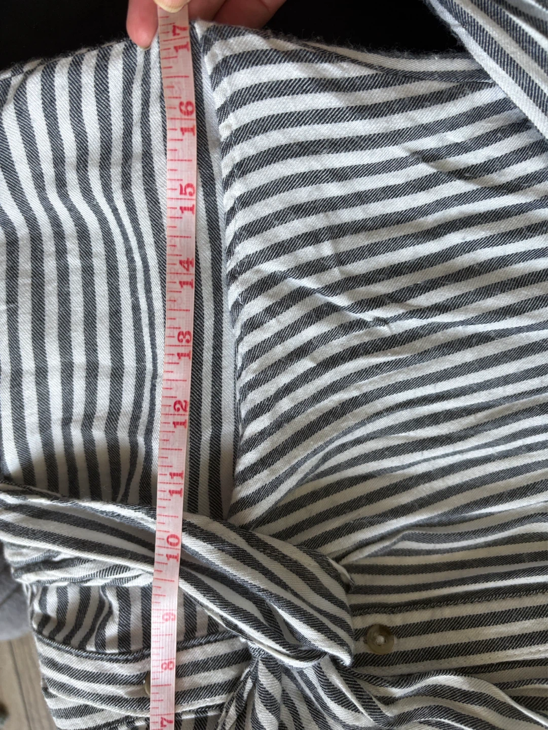 George Striped Tie-Front Blouse - photo 4