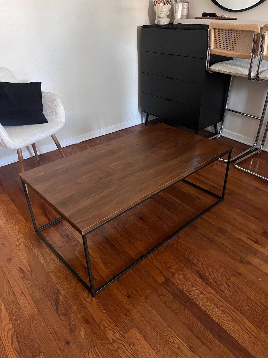 Surya Surya Modern Dark Brown Wood Top Coffee Table - photo 3