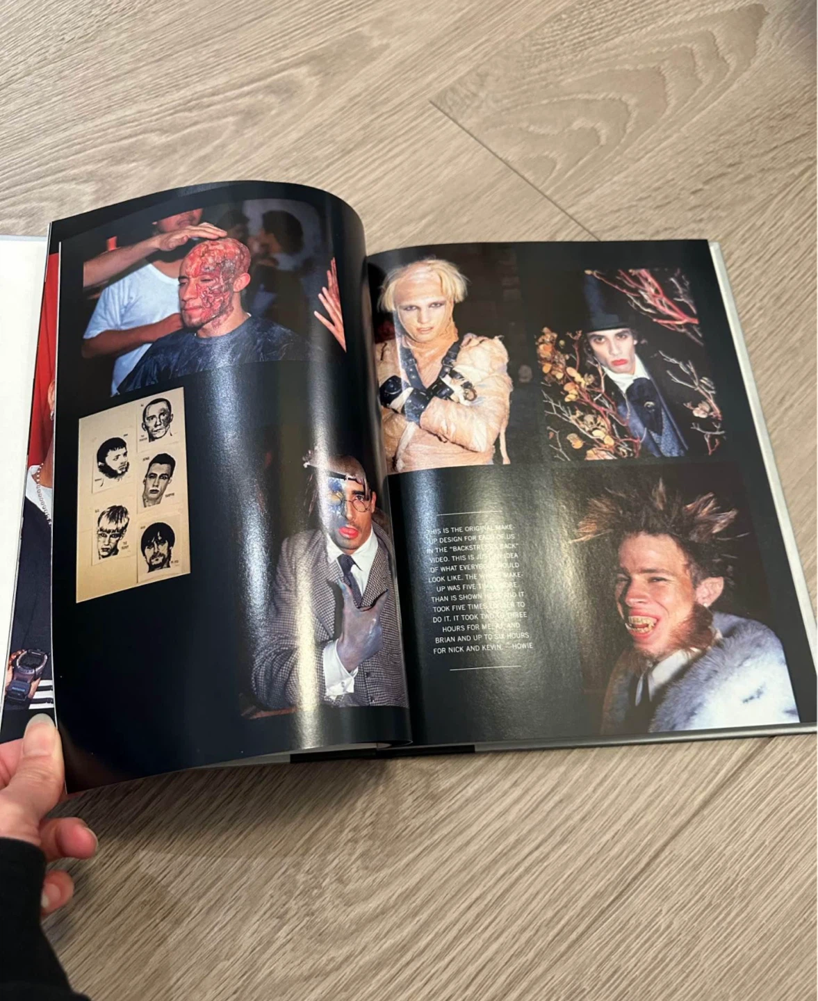 NEW & VINTAGE Backstreet Boys The Official Book - photo 3