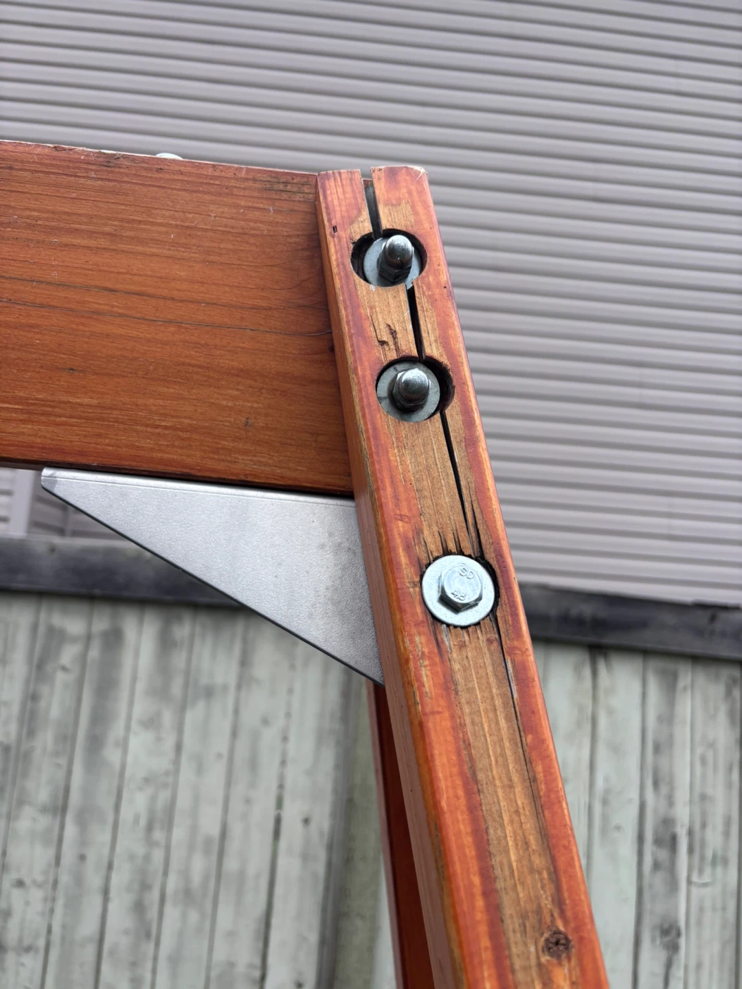 Wooden Swing Set with 2 Swings - photo 2