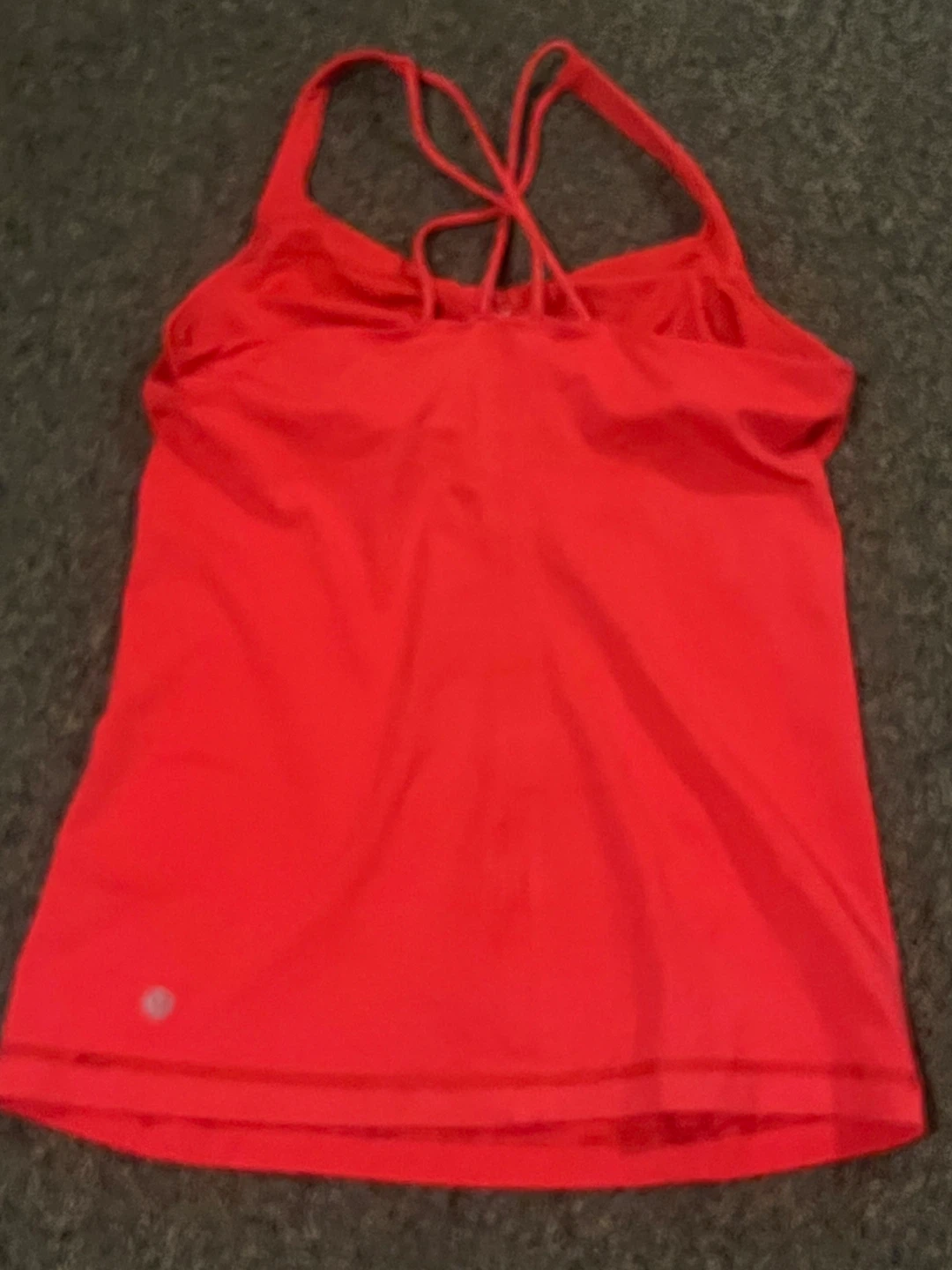 Lululemon Red Tank Top