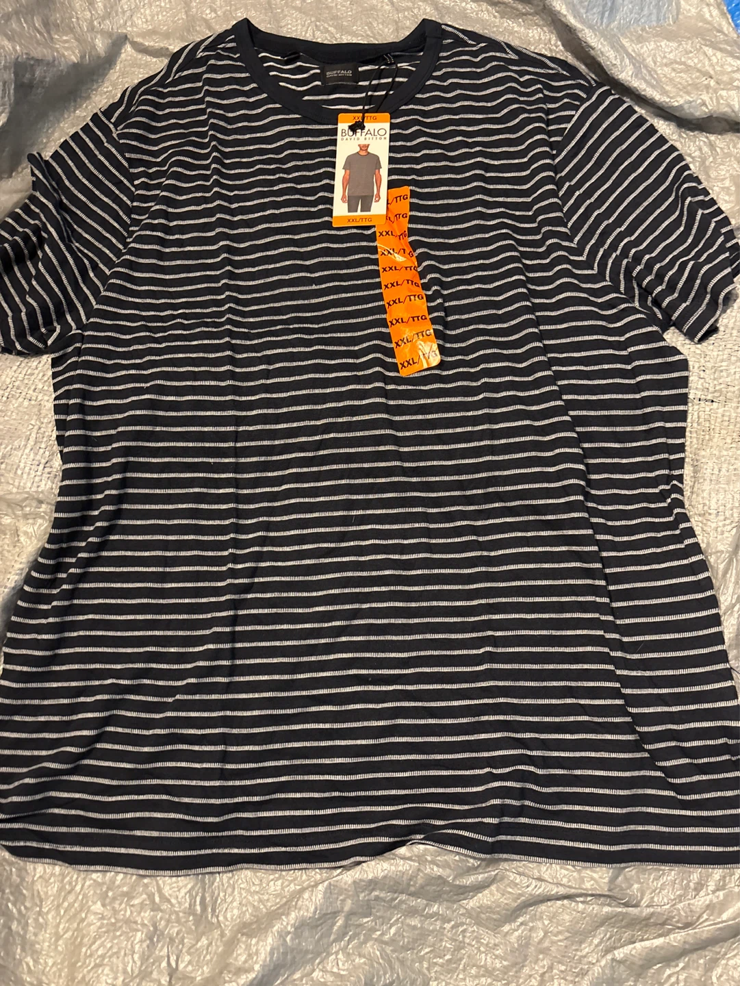Buffalo David Bitton Striped T-Shirt XXL