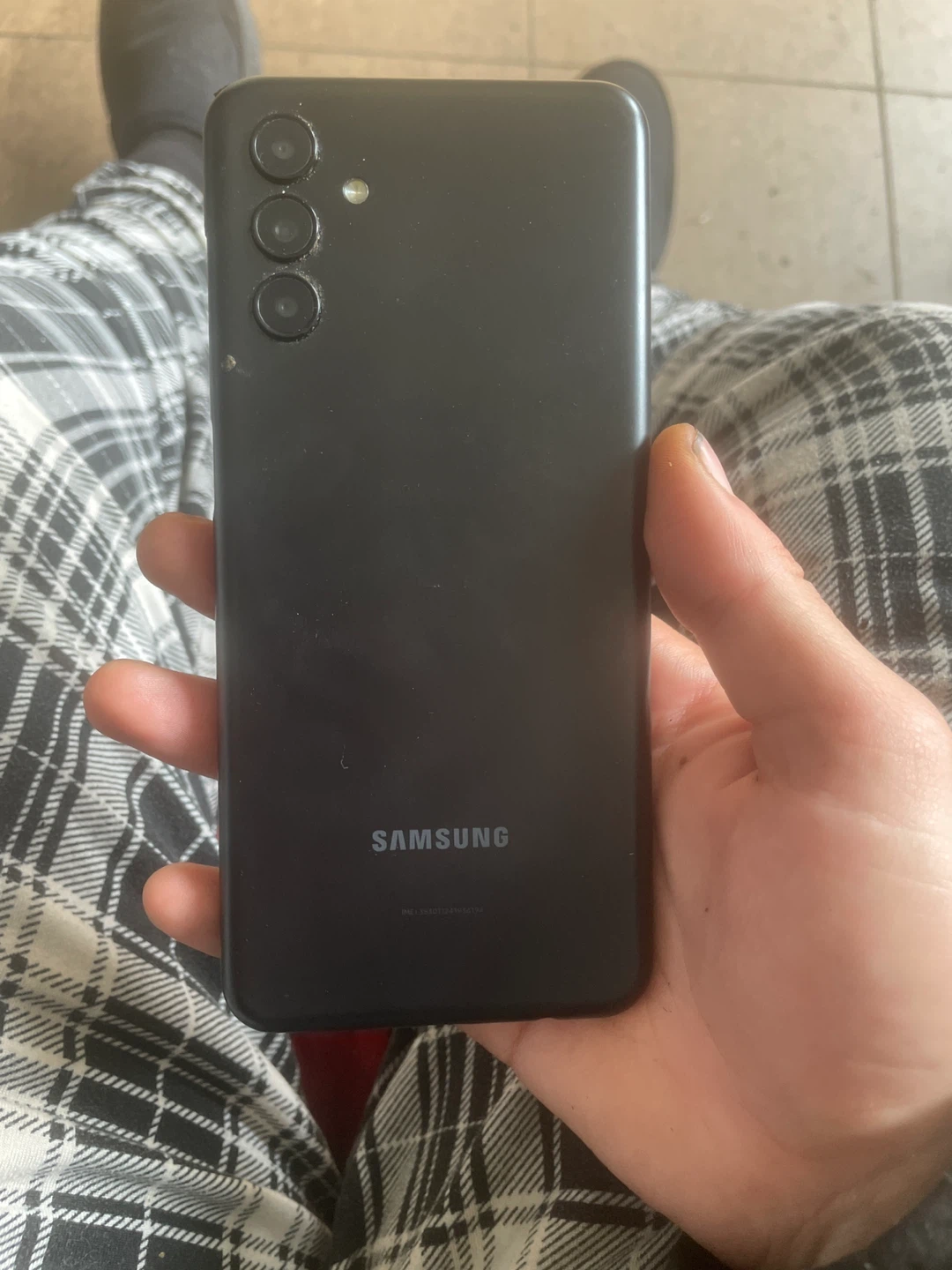 Samsung A13S Smartphone - Cracked Screen