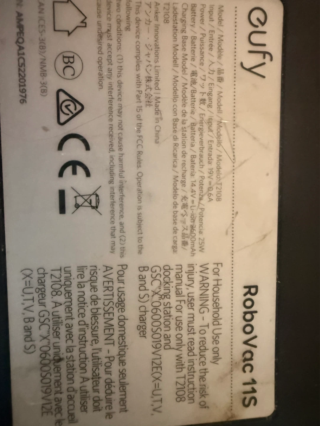 Eufy Robovac 11S - photo 3