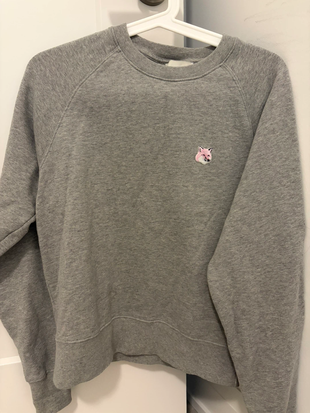 Maison Kitsuné Grey Fox Head Sweatshirt - photo 2