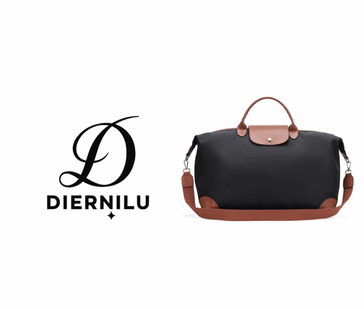 DIERNILU Black Duffel Bag - photo 2
