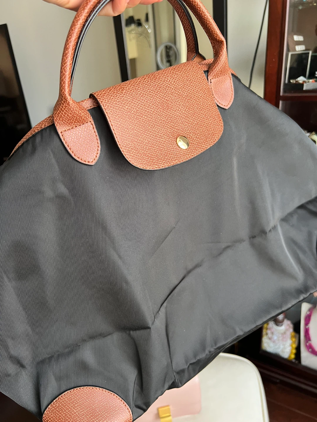 DIERNILU Black Duffel Bag