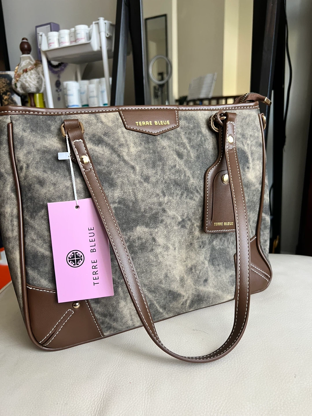 Terre Bleue Tote Bag