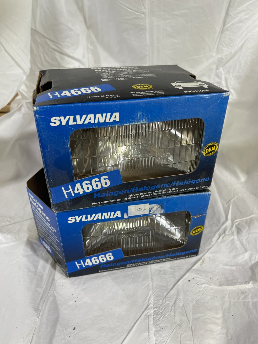 Sylvania H4666 headlights