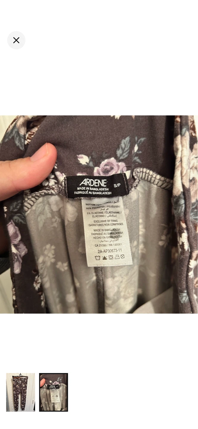 Ardene Floral Leggings S/P - photo 2