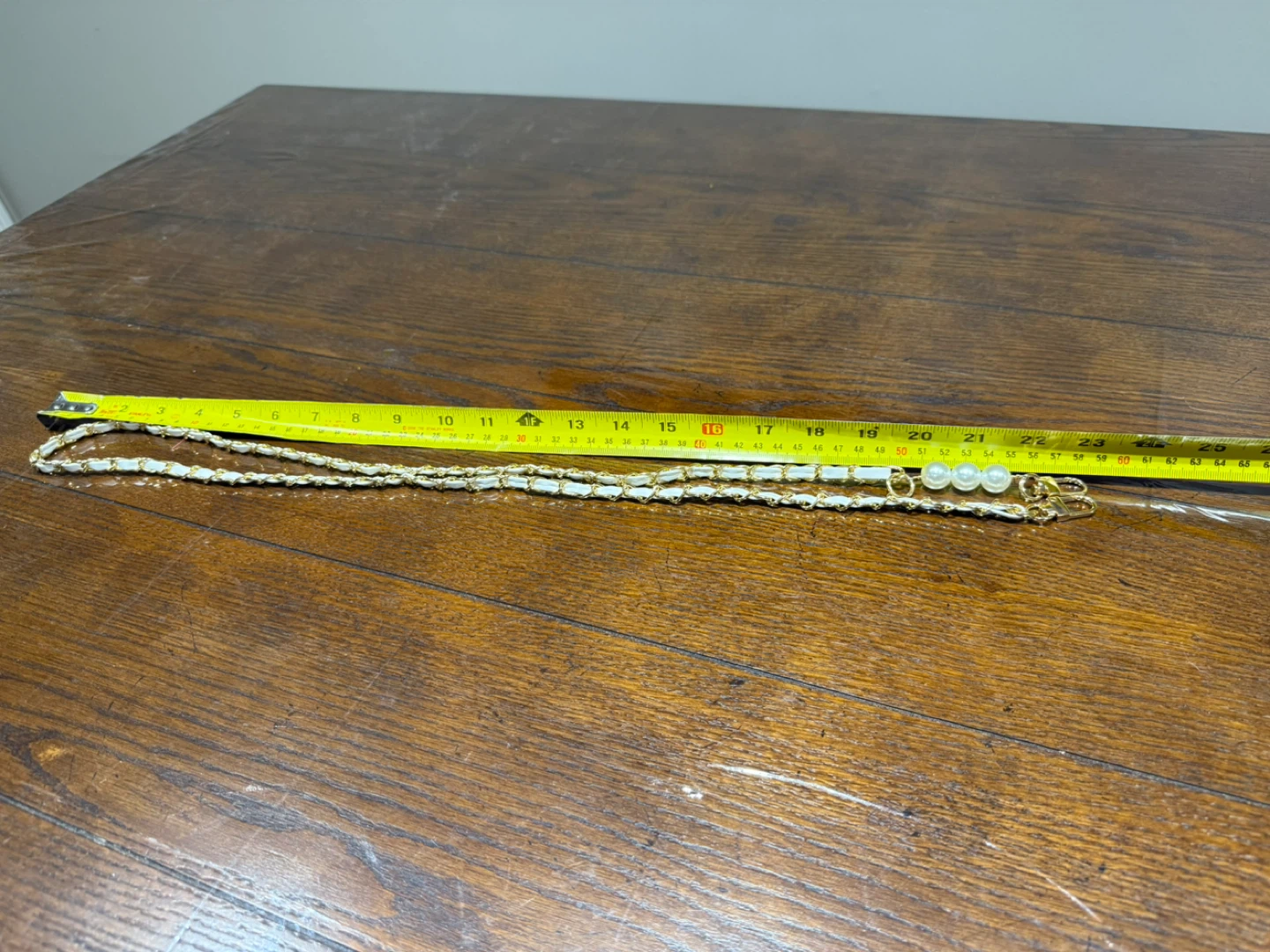 Pearl & Gold Chain Strap - photo 2