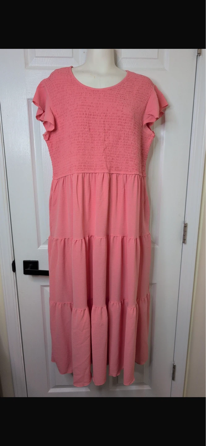 🌸 NEW 2XL – Coloody Women’s Boho Midi Dress 🌸 - photo 2