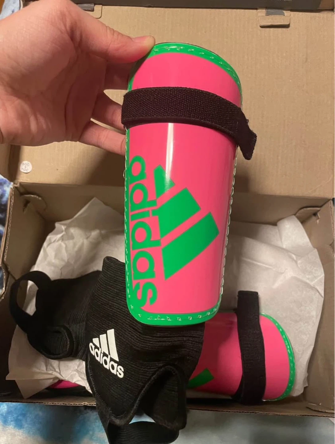 Soccer Cleats & Shin Guards - Size 7 - photo 4