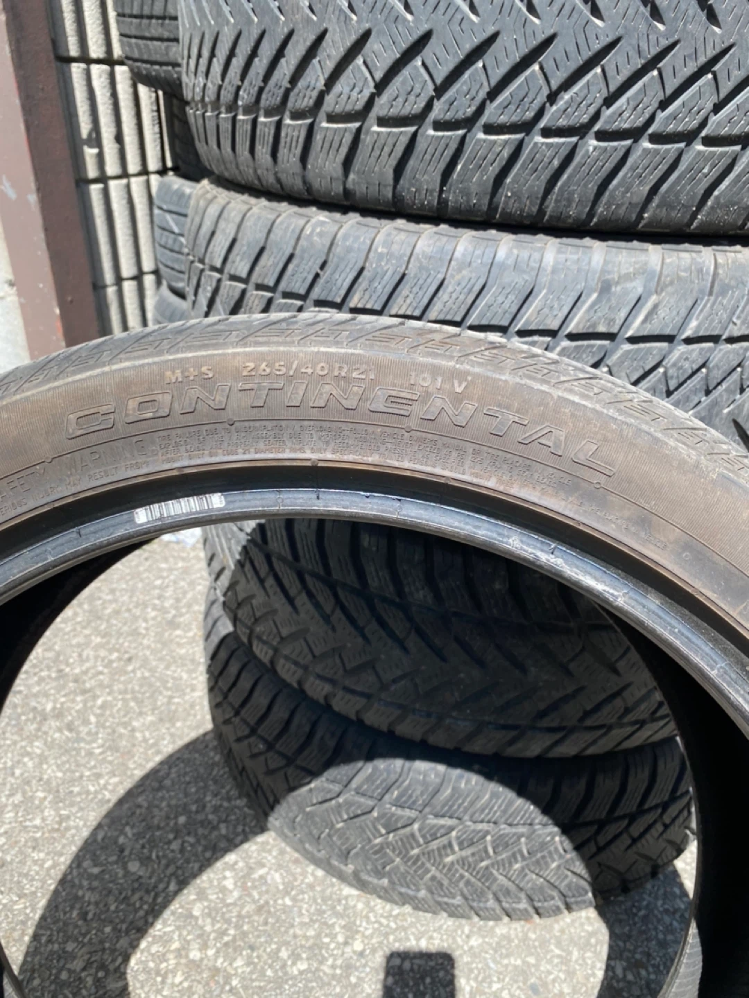Set of 4….Continental CrossContact LX Sport Tire - photo 3