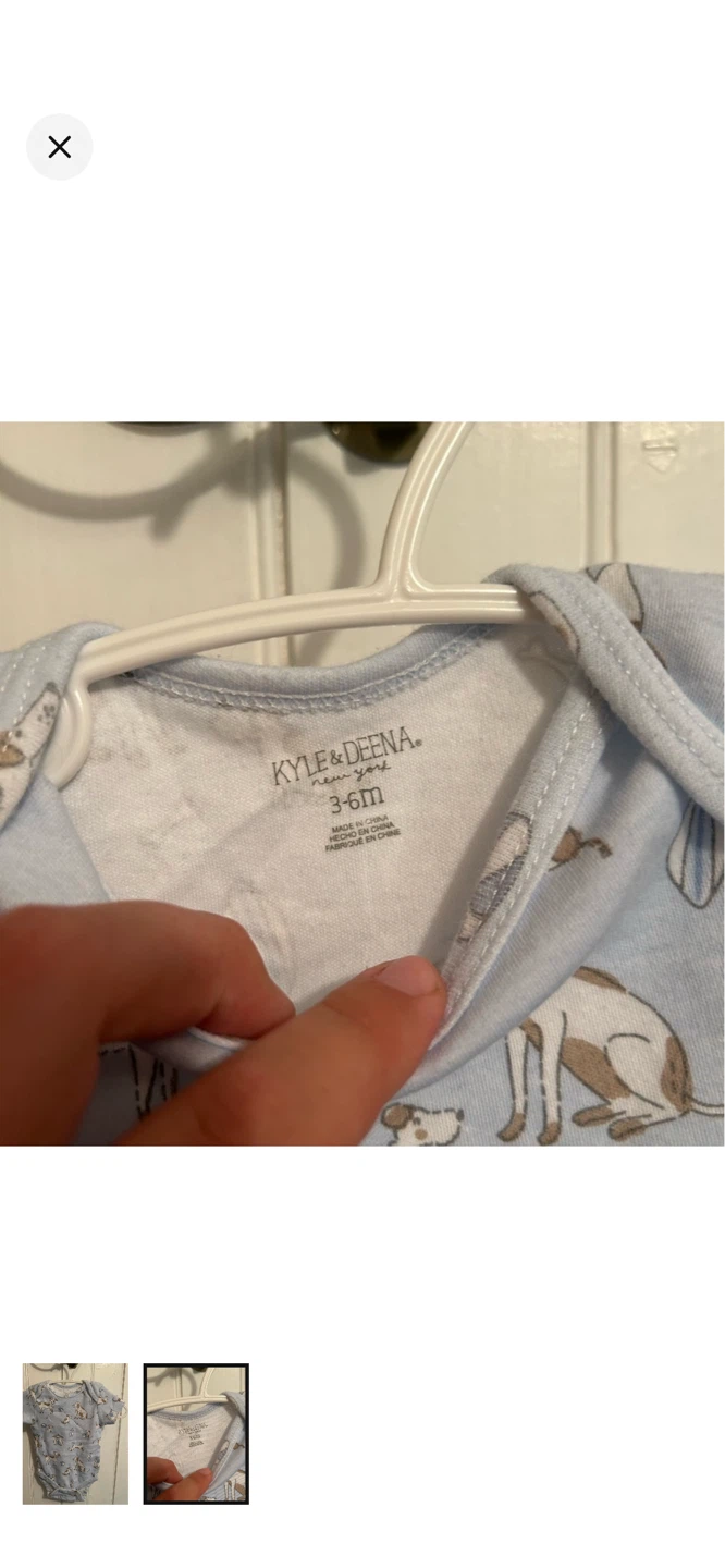 Kyle & Deena Baby Onesie 3-6m - photo 2