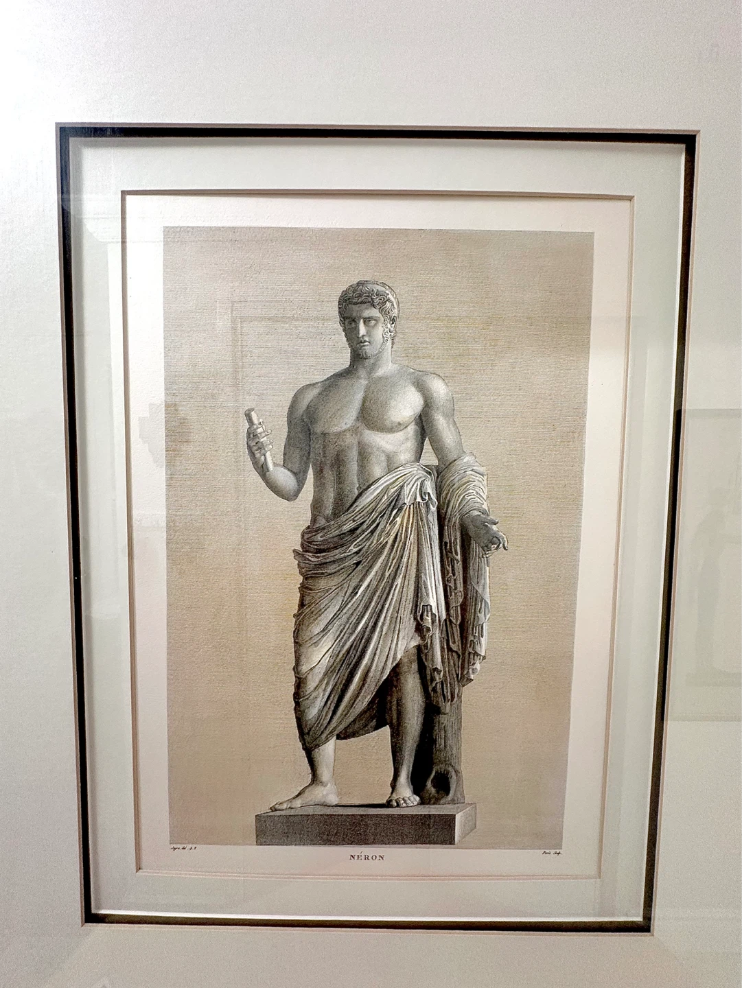 Large framed Nero - photo 2