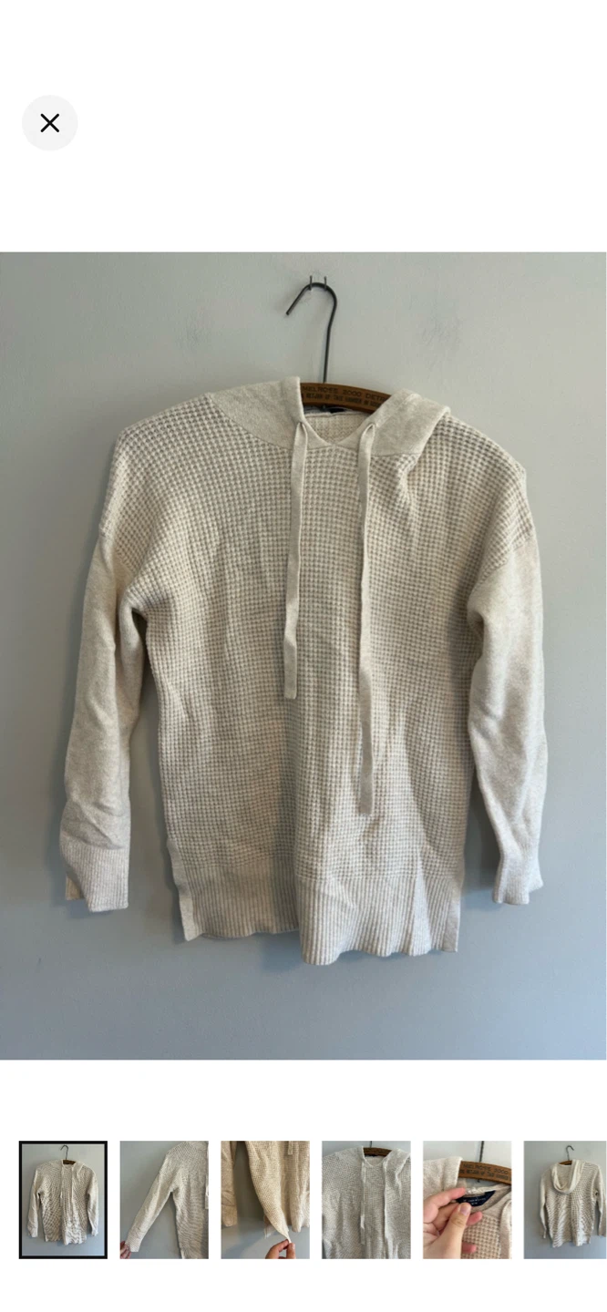 Denver Hayes waffle knit sweater