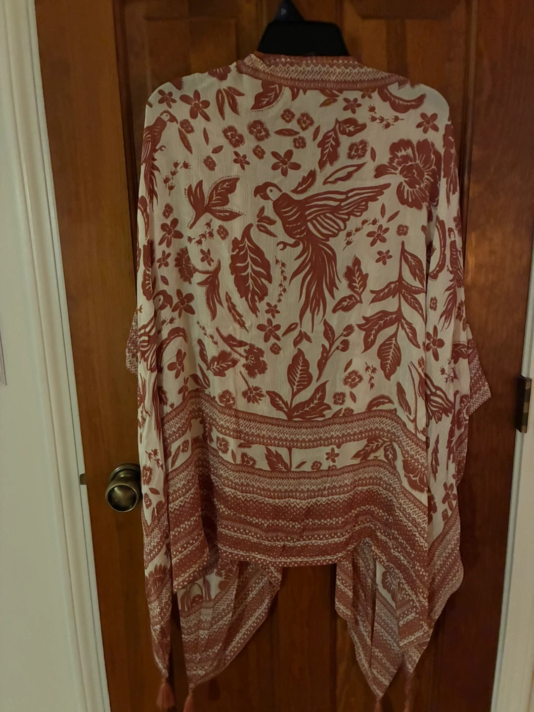 Vince Camuto Kimono - Red Bird Floral Print - photo 3
