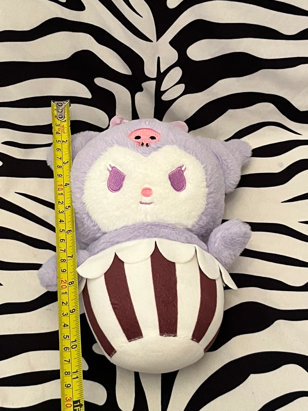 🖤 Hello Kuromi Cupcake  Sanrio Plush Toy🖤 - photo 5