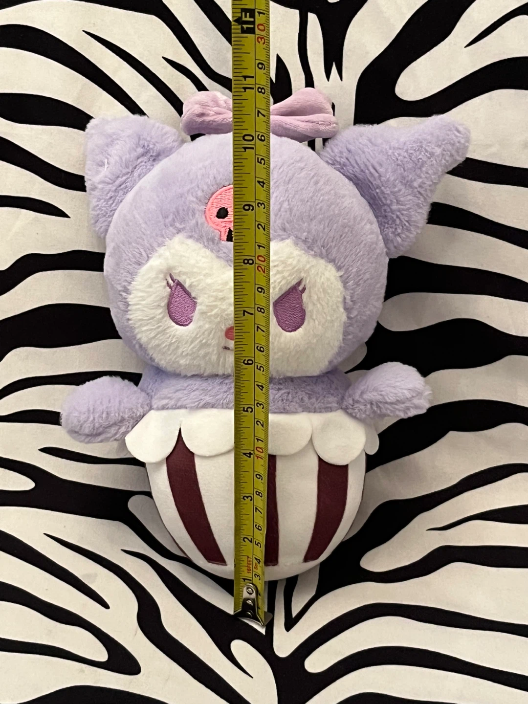🖤 Hello Kuromi Cupcake  Sanrio Plush Toy🖤 - photo 2